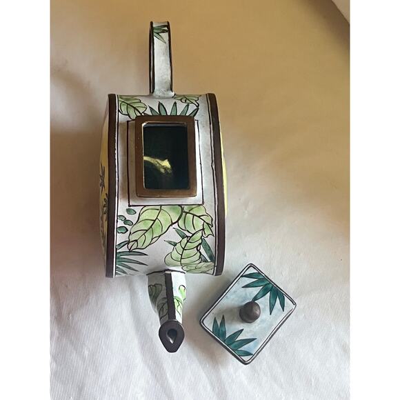 Vintage 1999 Kelvin Chen Copper Miniature Cat Teapot No. 55 - Collectible - Picture 5 of 16